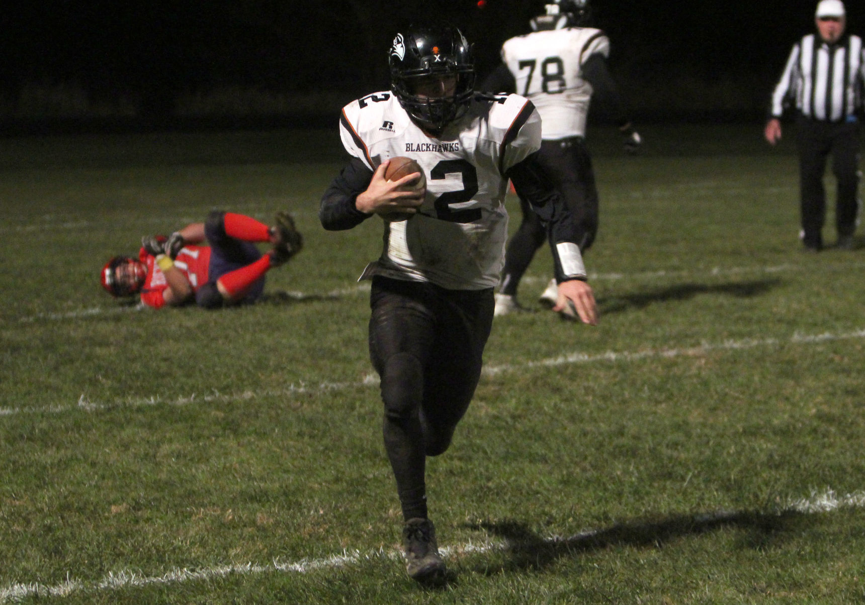 Bloomer football at Spencer/Columbus 10-26-18